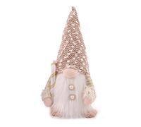 Whoasyst Christmas Faceless Doll With LED Light Decoration Scandinavian Tomtes For Farmhouse Kitchen Tiered Tray Faceless Doll