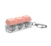 Whoasyst Colorful 3 Mechanical Switches Tester Featuring Blue Switches Portable Keychains for Keyboards Enthusiasts Pocket Stress Reliever