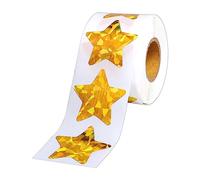 Whoasyst Cute Metallic Star Stickers For Kids Teachers Classroom School Reward Sticker For Teachers Children And Parents Reward Metallic Stickers For Adults