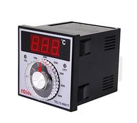 Whoasyst Digital Display Temperature Controllers Thermostat Regulator AC220V 380V K Sensor Thermocouple for Baking Oven Pid Temperature Controller K Type