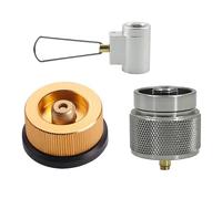 Whoasyst Efficient Conversion Solution Easy To Use For Camping And Cooking Practical Convert Adapter Long Cans Convert Valves Adapter Set