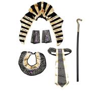 Whoasyst Egyptian Costume Set For Women Man Halloween Halloween Accessories For School Day Cosplay Party Accessories