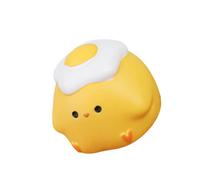 Whoasyst Eye Catching Yellow Chick and Eggs Resin Keycap for Standard Mechanical Keyboards Enhances Typing Lovely Chick Keycap