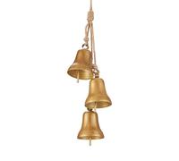 Whoasyst Festival Holiday Bells Metal Construction For Indoor Outdoor Decoration Christmas Accessory Party Essential Metal Christmas Decorations