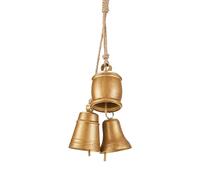 Whoasyst Festival Holiday Bells Metal Construction For Indoor Outdoor Decoration Christmas Accessory Party Essential Metal Christmas Decorations