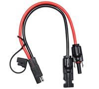 Whoasyst Flexible 10AWG SAE Connectors Cable for Seamlessly Panel Solar Integration