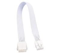 Whoasyst Flexible 8Pin GPU Power Cord with 6+2Pin Attachment Strong PVC Covering 30cm 50cm Length for Desktop Assembly Computer Cable