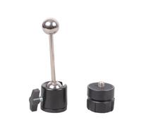 Whoasyst Flexible Ball Head Connection Rod For Navigation Devices Tripods Adjustable Viewing Angles Metal Joint Ball Head Adapter For Tripod