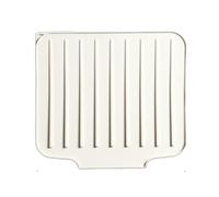 Whoasyst Flexible Collapsing Silicone Drying Mat Heat Immune Kitchen Counter Protector Space Saving Storage Answer Elastomer Draining Mat