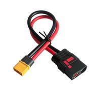 Whoasyst Flexible Silicone XT60S Male to QS8 Female Charging Cable for Car and Robotics Power Supply