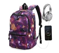 Whoasyst For Backpack School College Laptop USB Charging Port Backpacks For Teenagers Boys Girls Daypack Bags Bookbags High School Backpacks For Boys