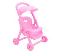 Whoasyst For Doll Trolle Toy Simulation Push Cart Pushchair Children Role Playing Game for Nursery D Miniature for Dolls Toy