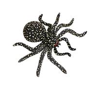 Whoasyst Giant Spiders Fuzzy Eight Legged Creature Toy High Grade Filling Excellent for Scary Practical Jokes Presentation Cotton Plush Toy