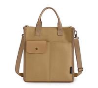 Whoasyst Girls Womens Handbag Canvas Crossbody Bag Student Shopping Bags Shoulder Bag For Work Traveling Beach Brown Shoulder Bags