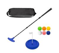 Whoasyst Golfs Putters Set Two Way Club With Putting Disc And Practice Ball Adjustable Length Club Easy To Use Adjustable Golfs