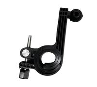 Whoasyst Handlebar Clamp Mount Base Adjustable Handlebar Clamp For 17mm Ball Socket Phone Holder Double Socket Arm