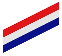 Whoasyst Heavy-Duty Tricolor Tablecloth 300cm Polyester Tear-Resistant For Indoor/Outdoor Tricolor Patriotic Tablecloth