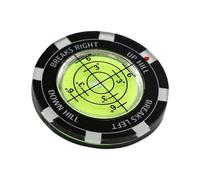 Whoasyst High Precisions Reader Levels Measuring Tool Golfball Markers Golfs Putting Aid Round Bubble Marking Supplies Bubble Golfball Marker