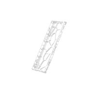 Whoasyst High Strength Aluminum Keyboard Shell with Ventilation Holes Efficient Cooling for MAD60 / WIN60 Keyboards Hollow Mechanical Keyboard Shell