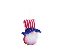 Whoasyst Independences Day Hangings Pendant Scandinavians Nisse Swedish Tomtes Faceless Doll Kitchen Tiered Tray Decorations Independences Day