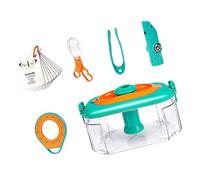 Whoasyst Kids Exploration Set for Little Adventurers Includes Observation Box Handy Scooper Gogga Catcher and Butterfly Net Observation Box