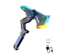 Whoasyst LED Axes with Dynamic Fog Effect and Double Mode Transformation Role Playing Toy Colorful Cosplay Imaginative Learning