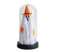 Whoasyst LED Illuminated Witch Hat Decor With Mysterious Glow Hanging Halloween Light Perfect For Indoor Outdoor Festival Display Halloween LED Witch Hat Night Light