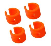 Whoasyst Light Weight Bike Chainstay and Fork Guards for Scratch Quiet Cycling Multiple Color Option Reflective Rubber Rings