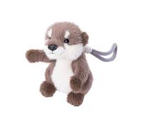 Whoasyst Lovely Otters Hugging Toy Washable Soft Doll for Toddler Room Decor Adorable Look Soothing Stuffed Animals Otters Doll Stress Toy