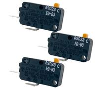 Whoasyst Microwave Oven Door Switches Replacement 16A 125 / 250V 2 Pin Normally Open Microswitch Easy to Use Microwave Oven Door Switches