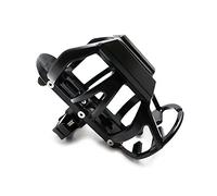 Whoasyst Motorbike Handlebar Drink Cup Holder Metal Water Bottle Cage Adjustable Red/Gold / / Blue/Green/Color/Black Drink Mount