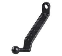 Whoasyst Motorcycler Phone Holder Extender Motorbike Rearview Mount Phone Stand Fixing Rod 17mm Ball Head Extension Arm Easy Installation Bracket