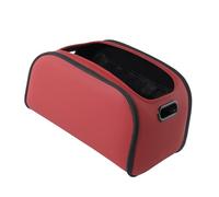 Whoasyst Multi Purpose Auto Storage Fits Most Vehicles Includes Elegant Pattern Leather and Plush Lining Car Center Console Planner