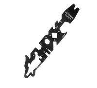 Whoasyst Multipurpose Stainless Steel Keychains Tool 8 Function Multitool Rings for Campers Cyclists and Craft Enthusiasts Durability Pocket Survival Tool