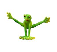 Whoasyst Musician Frogs Resins Figurine For Craft Display And Home Decors Desktop Book Shelf Ornament Funny Animal Sculpture Frogs Desk Decoration