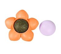 Whoasyst Natural Balls Catnips Toy Teeth Molar Snacks Silvervine Chew Toy Care Flower