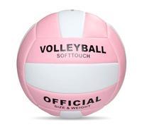 Whoasyst Official Size 5 Volleyballs Soft Beach Ball Backyard Sand Game Training Competition Plays Gift Professional Training Matchs Game Ball