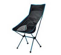 Whoasyst Outdoor Fishing Chair Compact Camp Backrest Folding Camping BBQ Chairs Padded Arm Outdoor Chairs For Adults