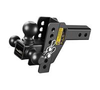 Whoasyst Permanent Trailer Obstacle for 2 Inch Receivers Providing 16500 Weight Towing Force Easy Installation Against Burglary Security Truck Pull