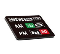 Whoasyst Pet Feeders Reminder Refrigerator Magnet for Pet Cats Dog Owners Daily Indication Chart Feed Your Pets Pet Feeding Trackers with Have We Been Feds