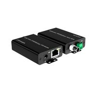 Whoasyst POE Coaxial Extender 500M Data Transmission Ethernet POE Converter Adapter