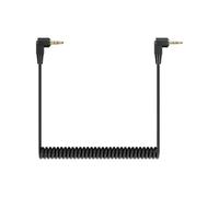 Whoasyst Portable 2.5mm to C1 / C 3 / N1 / N3 / S1 / S 2 Flashing Syncing Cable Spring Coiled Design for Easy Camera Connection Spring Stretch Gold Plate Camera Triggering Wire