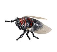 Whoasyst Portable Wind Up Cicada Toy for Funny Entertainment on the Go Realistic Design Safe Pocket Sized Cicada