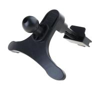 Whoasyst Practical Car Air Outlet Hook Clamp Phone Grip For Vent With Secure 15MM Ballhead Unisex Entertainment Fashionable Phone Cradles