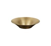 Whoasyst Practical Nonrust Steel Serving Platter Rustproof Circular Design Kitchens Dining Essential Round Serving Plate Food Grade Nonrust Steel Dish