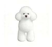 Whoasyst Practical Poodle Grooming Training Tool Realistic Artificial Hair or Sturdy Build Model for Beginners Washable Dog Training Mannequin