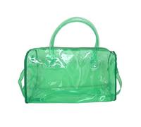 Whoasyst Practical PVC Bag Large Capacity Shoulder Handbag Crossbody Bags For Neatly Arranging Bathroom Essential Large Capacity Portable Toiletry Bag