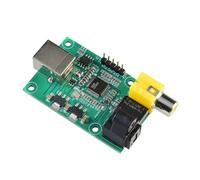 Whoasyst Professional Digital Auditory Output USB to SPDIF for AC3 Digital Sources From USB Input Featuring I2S SPDIF Auditory