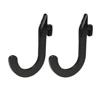 Whoasyst Pull Up Rod Hook J Type for Power Rack with 100kg Bearing Fast Install Compatible Various Frames for Homes Workout Power Rack J Shape Compatible