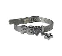 Whoasyst Punk Subculture Leathers Bracelets Diamands Star Letter Wide Vintage Simple Jewelry Suitable for Ladies Girls Dopamine Adjustable